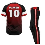 Custom Sublimated Two Button Baseball Jersey