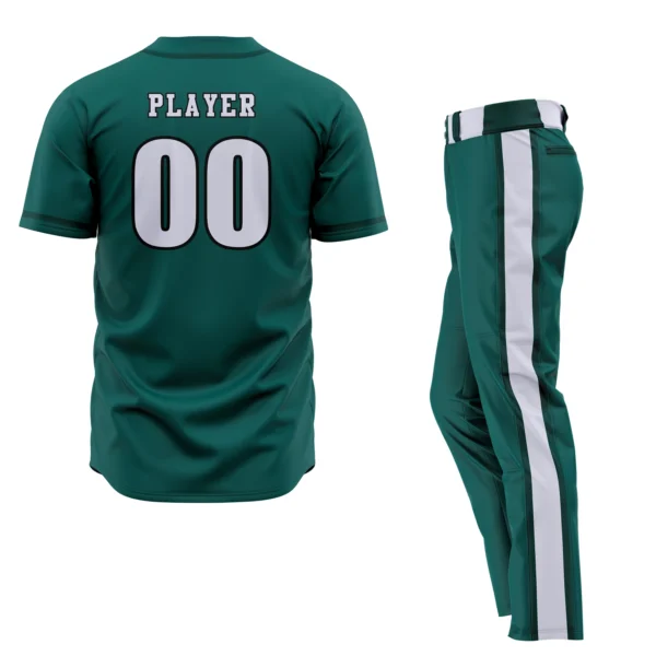 Professional Full Button Sports Uniform Manufacturer
