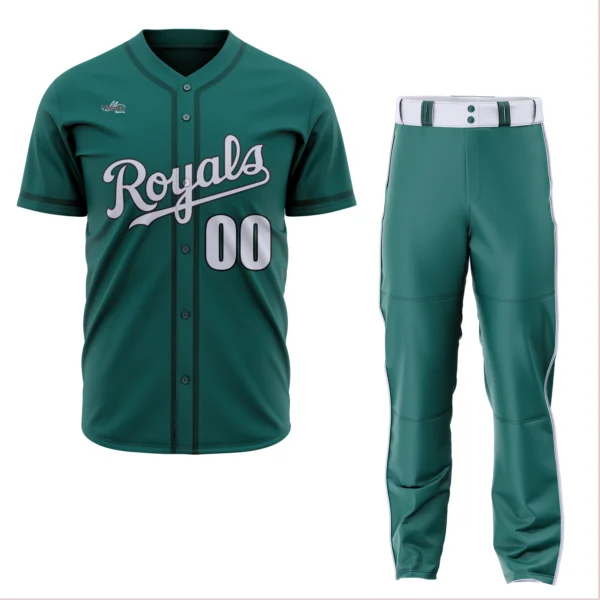 Professional Full Button Sports Uniform Manufacturer